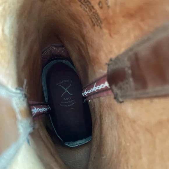 Twisted X Brown Cowboy Boots - Picture 7 of 8
